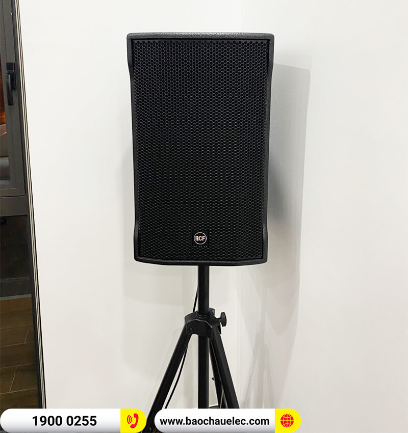 Lắp đặt dàn karaoke trị giá khoảng 110 triệu đồng cho chị Nguyệt ở Hải Phòng (RCF C MAX 4112, IPS 2700, K9900II Luxury, Klipsch SPL-120, WB-5000,...)
