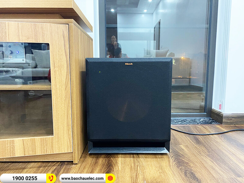 Lắp đặt dàn karaoke trị giá khoảng 110 triệu đồng cho chị Nguyệt ở Hải Phòng (RCF C MAX 4112, IPS 2700, K9900II Luxury, Klipsch SPL-120, WB-5000,...)