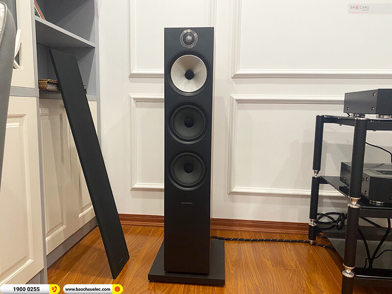 Lắp đặt dàn nghe nhạc trị giá hơn 67 triệu cho anh Vinh ở Hải Phòng (B&W 603 S2, Marantz PM6007, Marantz CD6007)