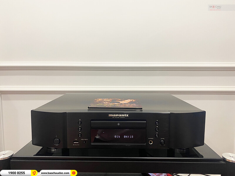Lắp đặt dàn nghe nhạc trị giá hơn 67 triệu cho anh Vinh ở Hải Phòng (B&W 603 S2, Marantz PM6007, Marantz CD6007)
