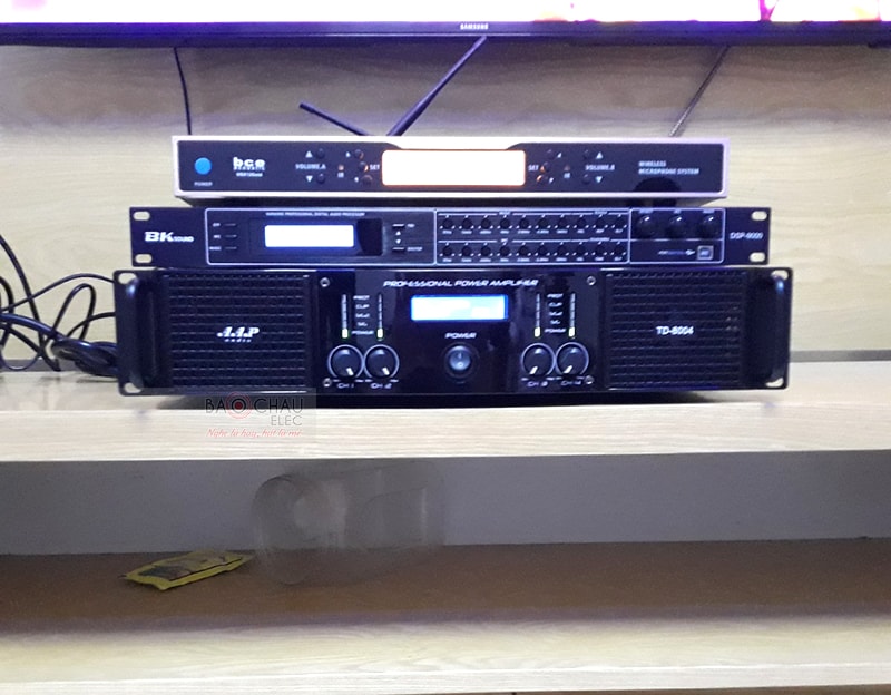 dàn karaoke JBL cho gia đình anh Đoàn ở Hải An h3