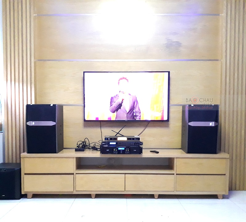 dàn karaoke JBL cho gia đình anh Đoàn ở Hải An h4