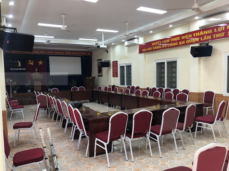 Lắp đặt bộ d&agrave;n &acirc;m thanh hội trường ở Hải Ph&ograve;ng