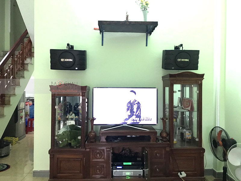 Dàn karaoke BIK cho gia đình anh Linh ở Nông Cống h4