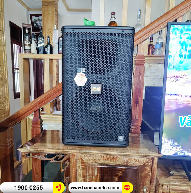 Lắp đặt dàn karaoke trị giá khoảng 75 triệu cho anh Công ở Thanh Hóa (BMB CSS 1210SE, DAD 950, KSP 50, BIK BJ-W25A, BMB WB-5000)