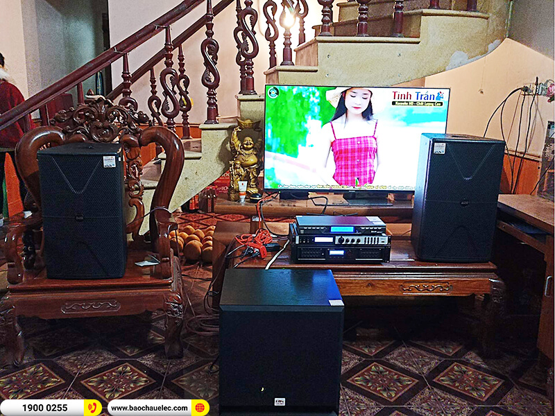 Lắp đặt dàn karaoke trị giá gần 30 triệu cho chú Hùng ở Thanh Hóa (Alto AT2000 II, APP Mz-66, BKSound DSP 9000 Plus, BCE U900 Plus X)