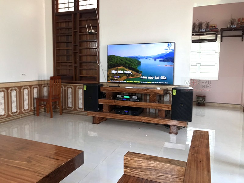 Dàn karaoke Domus cho gia đình anh Hè ở Thanh Hóa h5