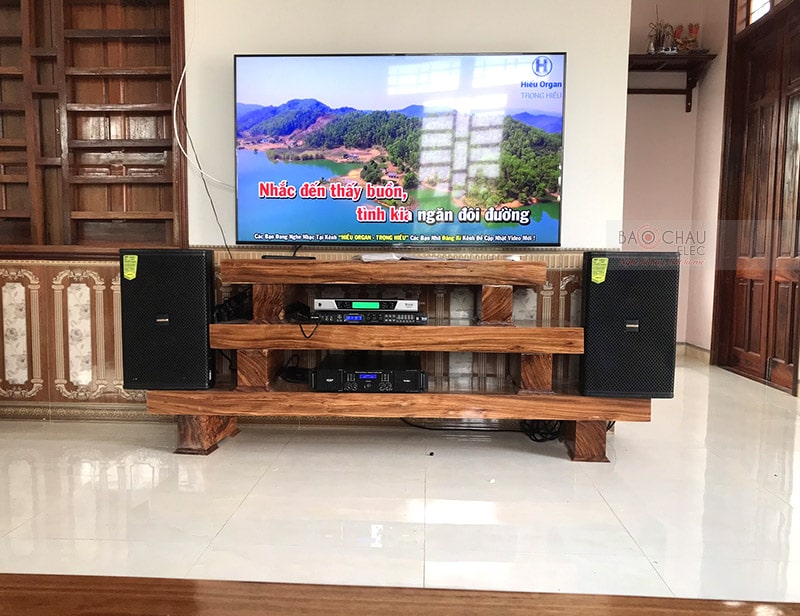 Dàn karaoke Domus cho gia đình anh Hè ở Thanh Hóa h6