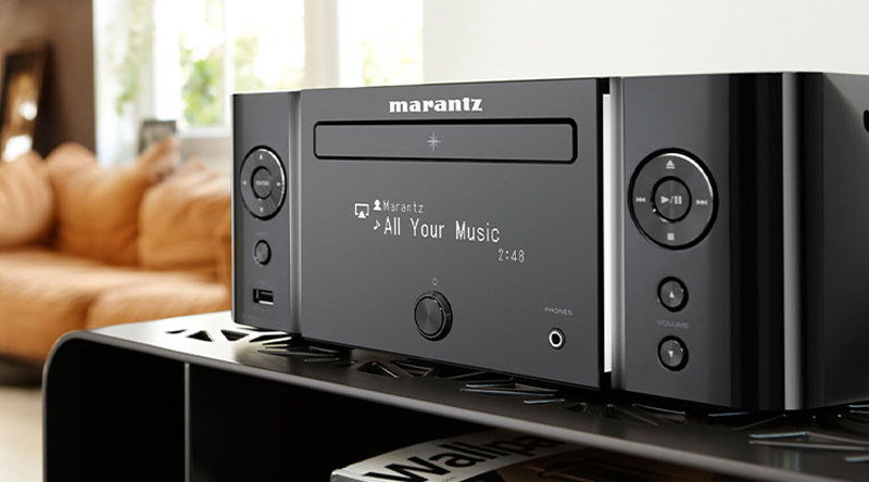 Đầu CD + Network Audio Player + Amply Marantz M-CR612