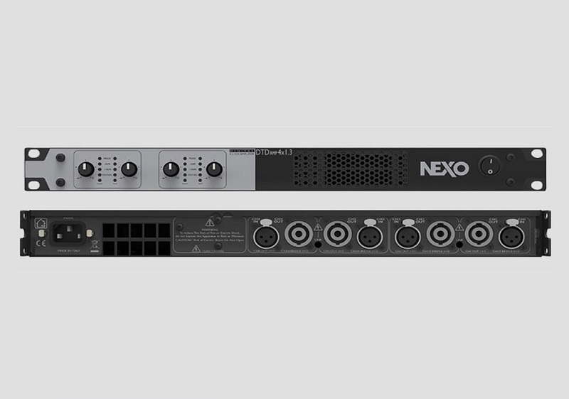 Cục đẩy c&ocirc;ng suất 1U Nexo DTD AMP 4X1.3