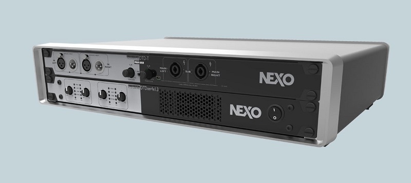 Cục đẩy c&ocirc;ng suất 1U Nexo DTD AMP 4X1.3