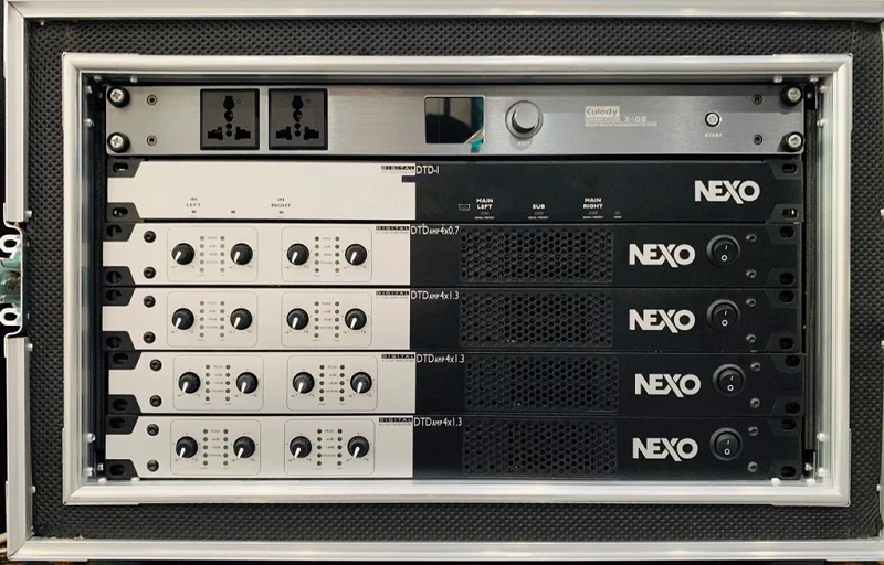 Cục đẩy c&ocirc;ng suất 1U Nexo DTD AMP 4X1.3