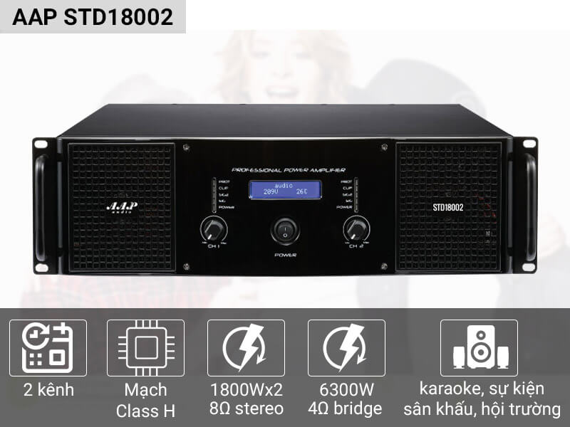 Cục đẩy c&ocirc;ng suất AAP STD18002