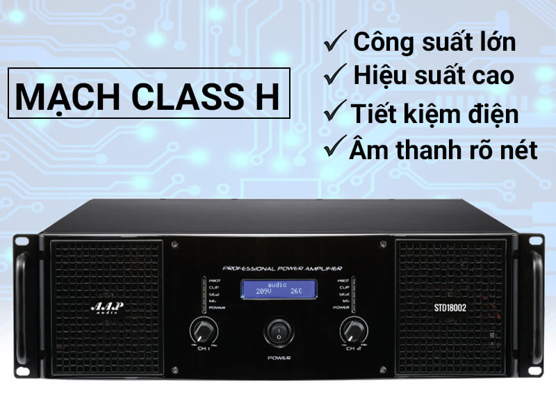 Cục đẩy công suất AAP STD18002