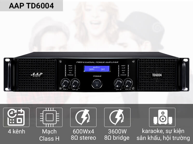 Cục đẩy công suất AAP TD6004