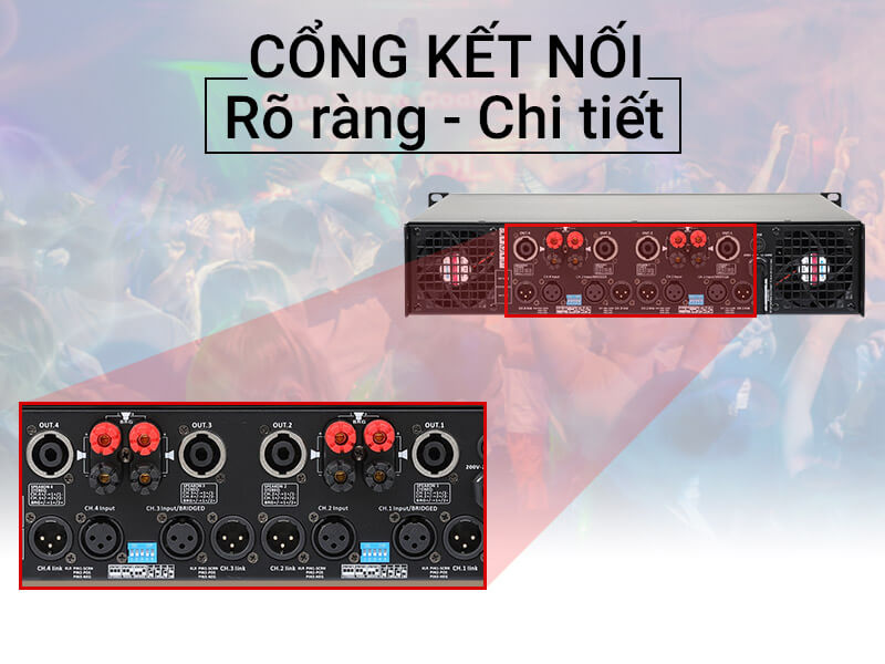 cục đẩy công suất AAP TD6004