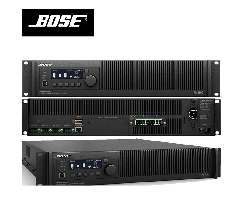 Cục đẩy c&ocirc;ng suất Bose PowerMatch PM4500N
