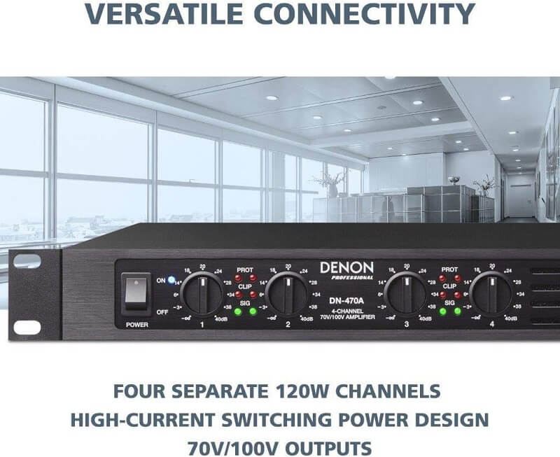 Cục đẩy c&ocirc;ng suất Denon DN-470A