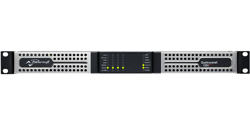 Cục đẩy công suất Powersoft Quattrocanali 1204 DSP+