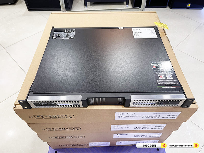 Cục đẩy c&ocirc;ng suất 4 k&ecirc;nh Powersoft Quattrocanali 2404 DSP