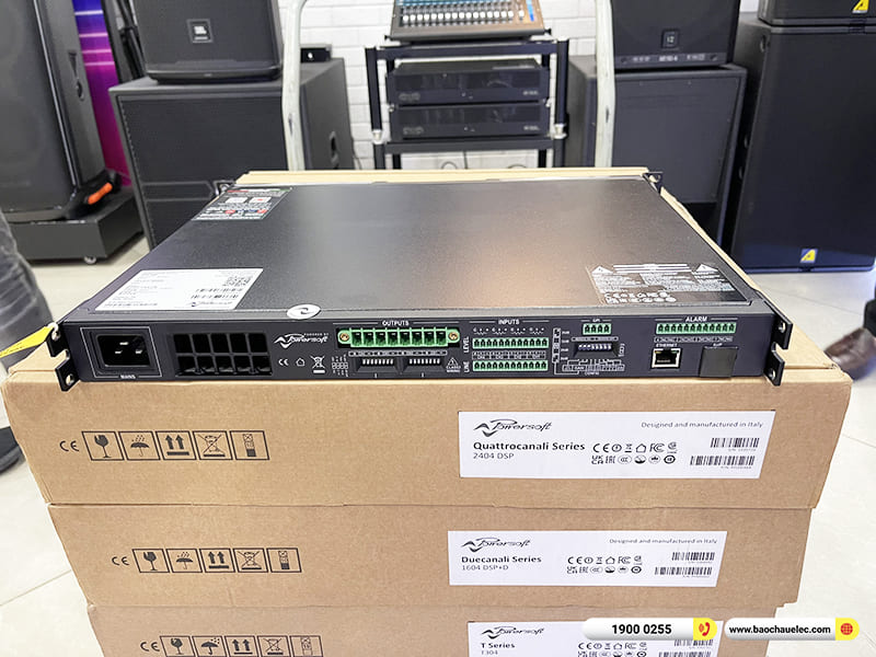Cục đẩy c&ocirc;ng suất 4 k&ecirc;nh Powersoft Quattrocanali 2404 DSP