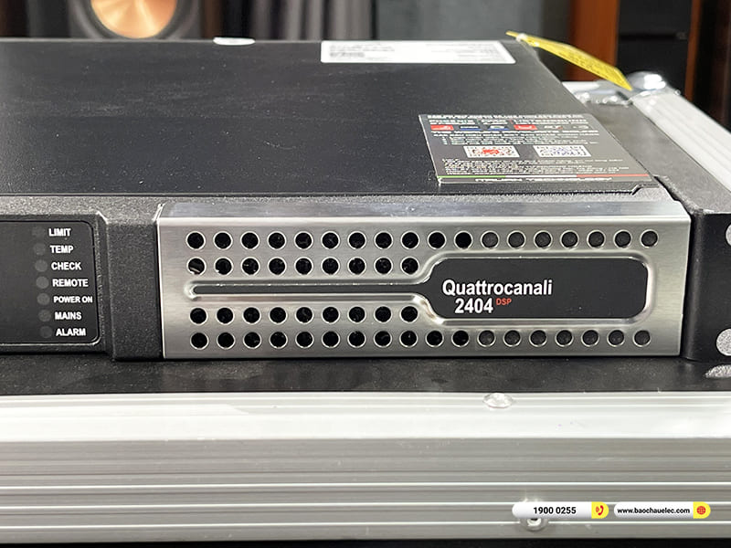 Cục đẩy c&ocirc;ng suất 4 k&ecirc;nh Powersoft Quattrocanali 2404 DSP