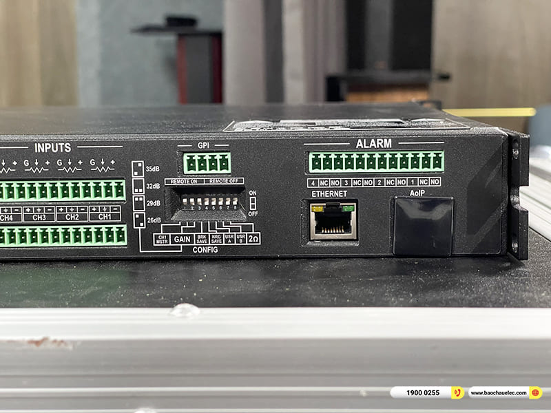 Cục đẩy c&ocirc;ng suất 4 k&ecirc;nh Powersoft Quattrocanali 2404 DSP