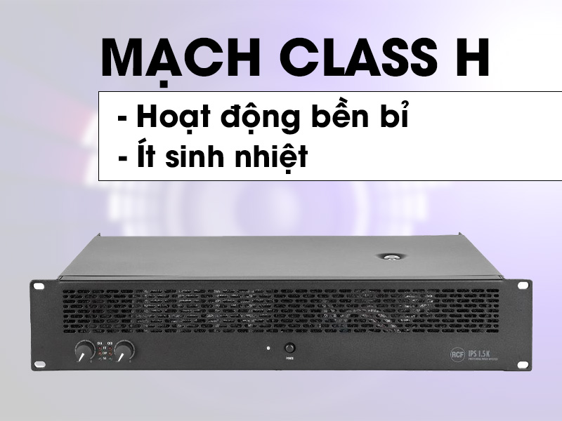 cục đẩy c&ocirc;ng suất RCF IPS 1.5K
