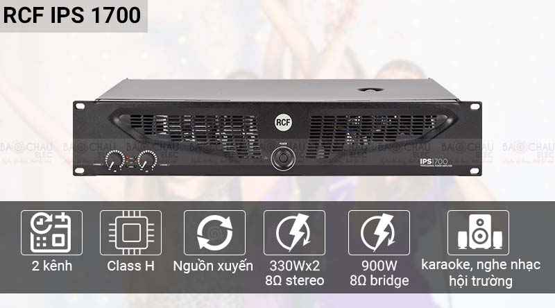 cục đẩy công suất RCF IPS 1700 chính hãng, giá tốt