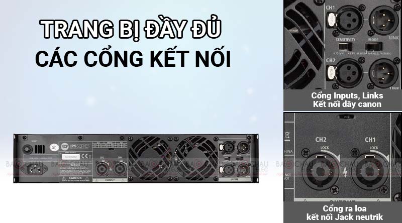Cục đẩy công suất 2 kênh RCF IPS 1700