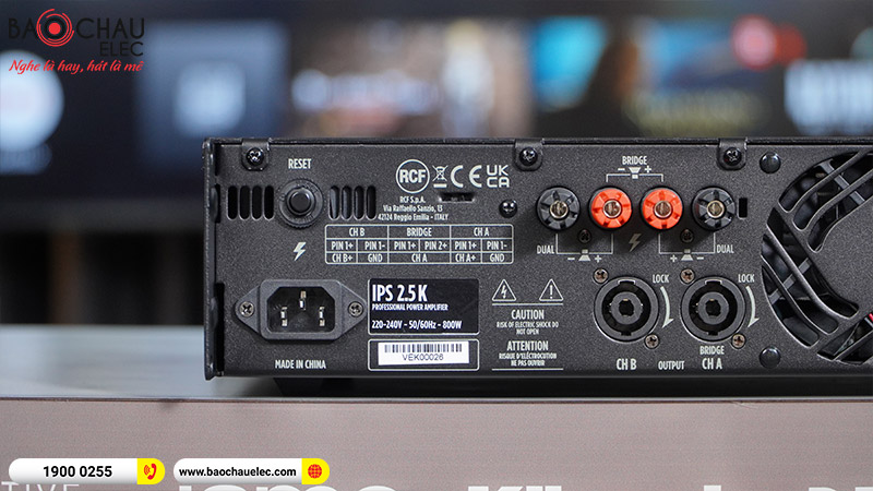 Cục đẩy c&ocirc;ng suất RCF IPS 2.5K