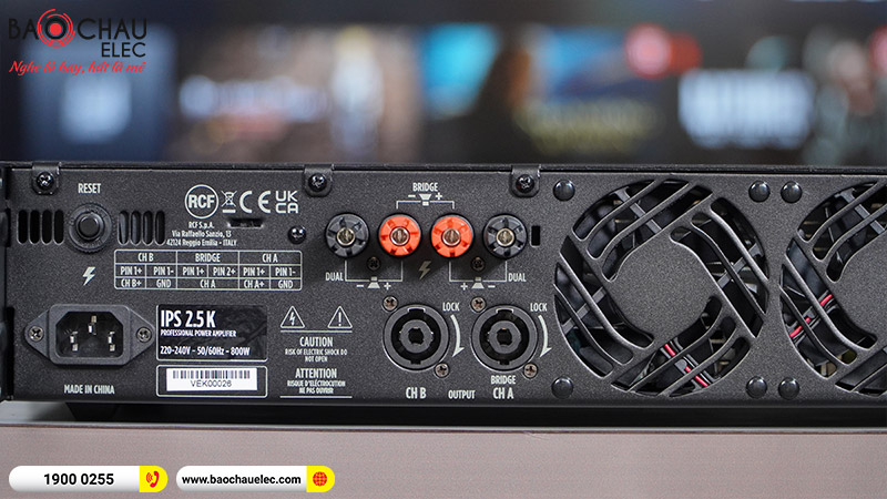 Cục đẩy c&ocirc;ng suất RCF IPS 2.5K