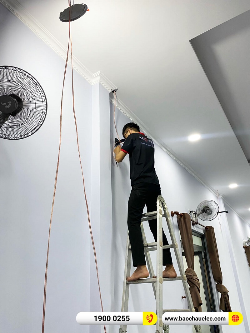 Lắp đặt hệ thống loa JBL CV1852T 34tr cho anh Toản ở Đồng Nai 