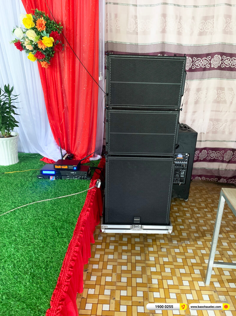 Lắp đặt dàn Line Array Temeisheng hơn 55tr cho quán coffee Minh Đăng ở Bến Tre (Temeisheng LT-15, BIK BJ-U100)