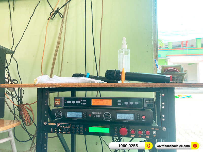 Lắp đặt dàn âm thanh trị giá hơn 50 triệu cho trường mầm non của chị Sương tại TPHCM (Alto TS315, BPR-5600, BBS W500, BIK PRO 8X)