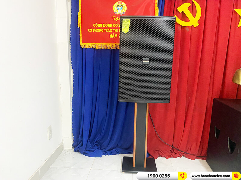 Lắp đặt dàn âm thanh hội trường trị giá gần 60 triệu cho Công ty Pungkook Saigon 2 tại Bình Dương (Domus DP 6150, VM 830A, BPR-8500...)