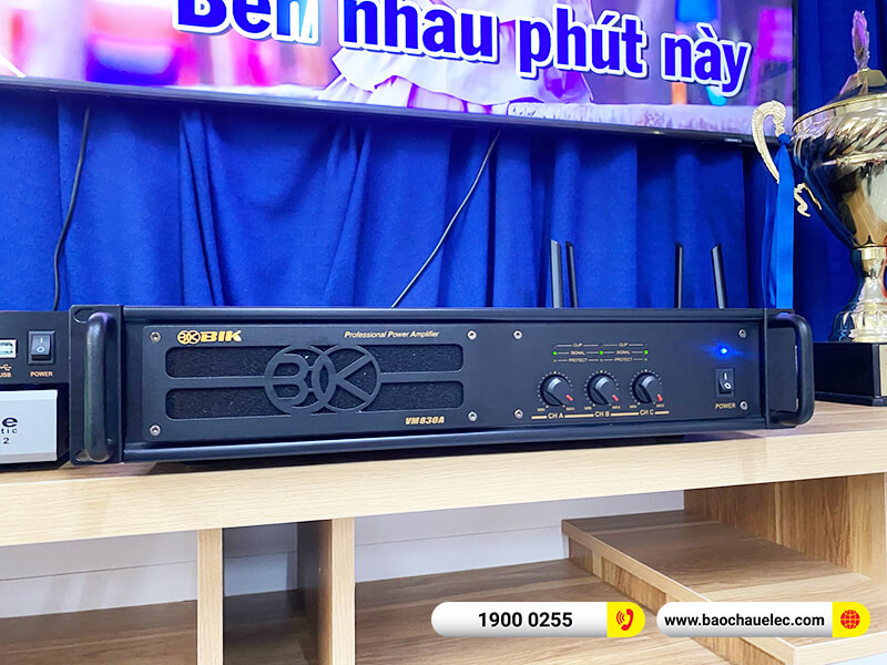Lắp đặt dàn âm thanh hội trường trị giá gần 60 triệu cho Công ty Pungkook Saigon 2 tại Bình Dương (Domus DP 6150, VM 830A, BPR-8500...)