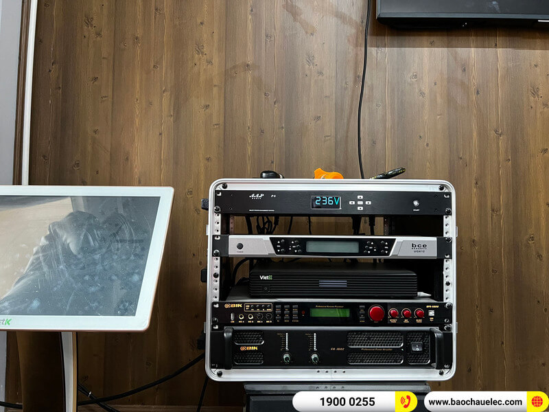 Lắp đặt 7 phòng karaoke gần 266tr cho nhà hàng ẩm thực Hòa Phú ở TPHCM (RCF X-MAX 12, X-MAX 10, VM 630A, CA-J602, BPR-5600...)