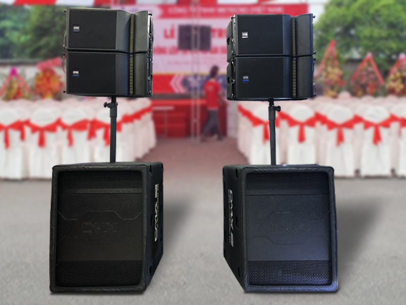 D&agrave;n line array dmx ch&iacute;nh h&atilde;ng gi&aacute; rẻ