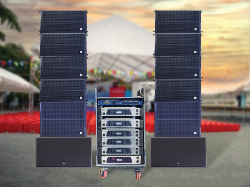 Thế nào là dàn âm thanh Line Array