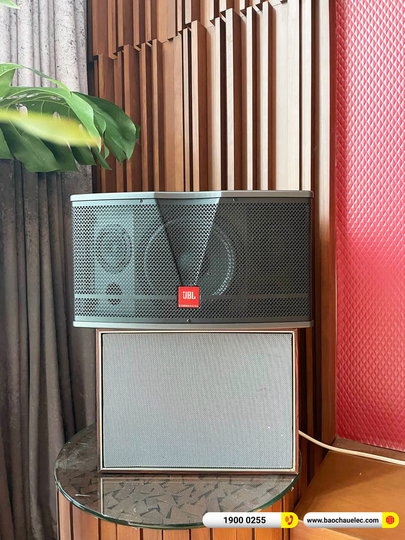 Lắp đặt dàn karaoke JBL hơn 26tr cho anh Ấn ở TPHCM (JBL CV1852T, CA-J602, BKSound KP500, BCE UGX12)
