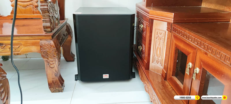 Lắp đặt dàn karaoke RCF hơn 51tr cho anh An ở TPHCM (RCF EMAX 3112 MK2, BIK CA-J602, BKSound KP500, BKSound SW612)