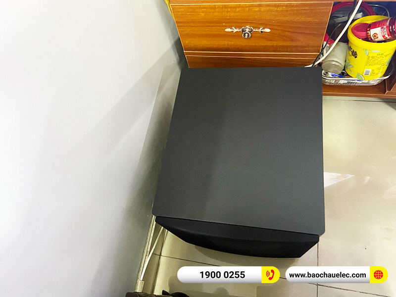Lắp đặt dàn karaoke trị giá gần 30tr cho anh Công ở Hải Phòng (JBL CV1852T, DP3600 New, A100P, BIK BJ-U500)