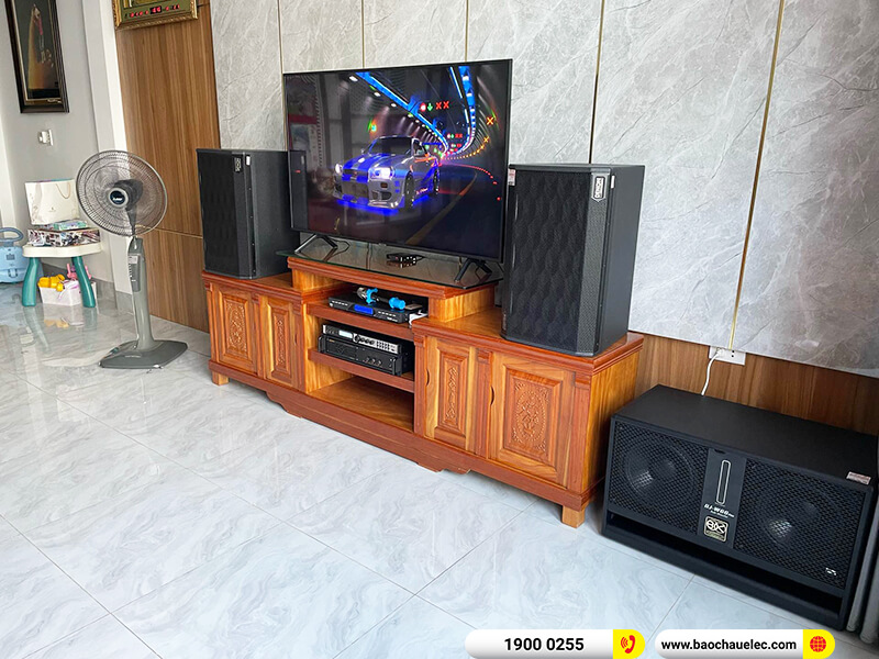 Lắp đặt dàn karaoke trị giá hơn 40 triệu cho anh Điện tại Đồng Nai (Denon DP-R312, VM 630A, BKSound X6 Luxury, U900 Plus X)