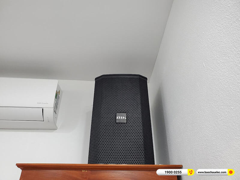 Lắp đặt dàn karaoke BIK 27tr cho anh Đông ở Hà Nội (BIK BSP 410II, BKSound DKA 6500, BKSound SW512)