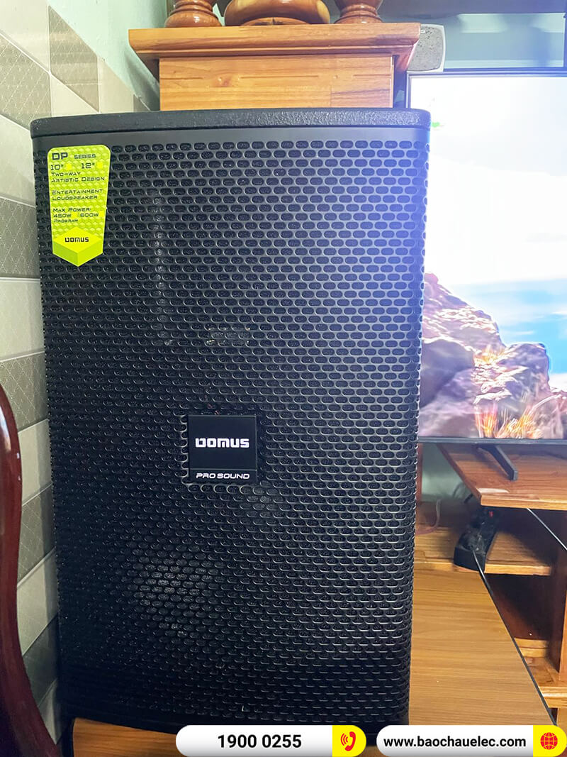 Lắp đặt dàn karaoke Domus 22tr cho anh Duẫn tại Đà Nẵng