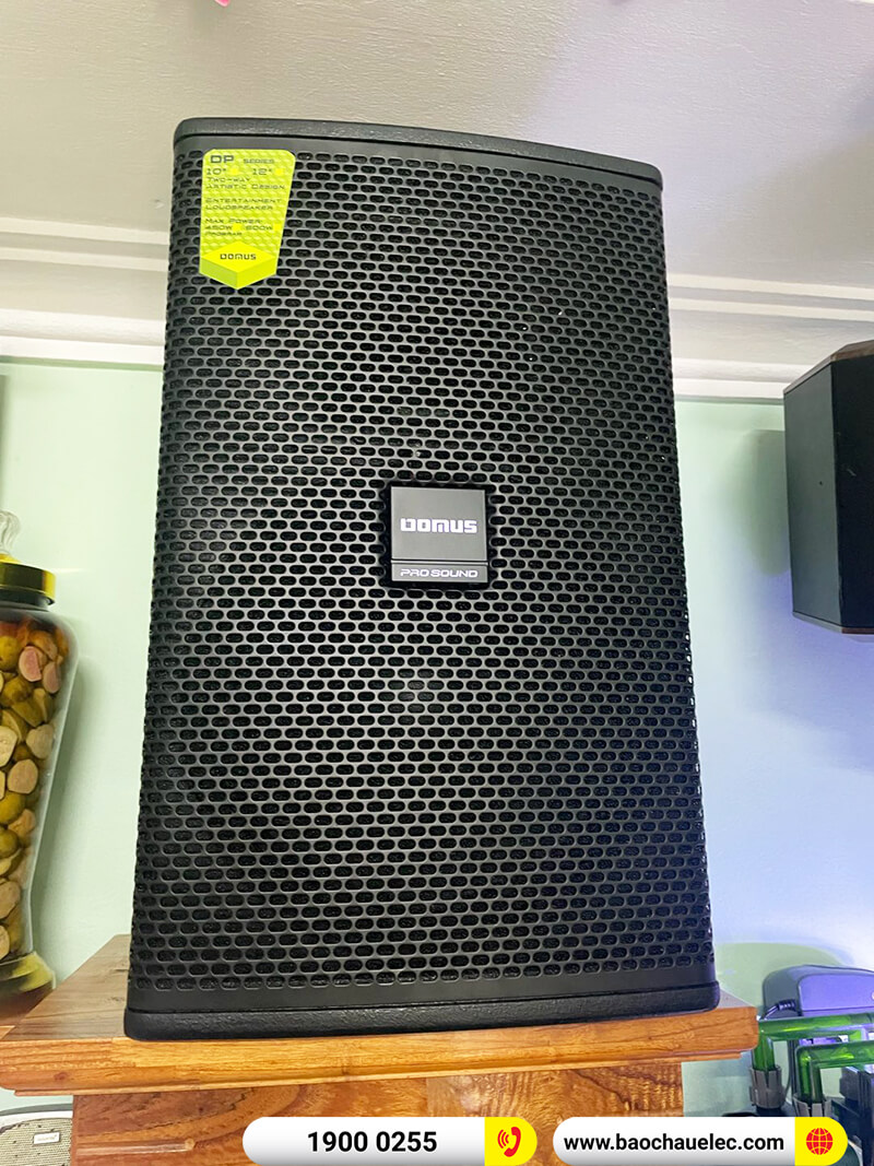 Lắp đặt dàn karaoke Domus 22tr cho anh Duẫn tại Đà Nẵng