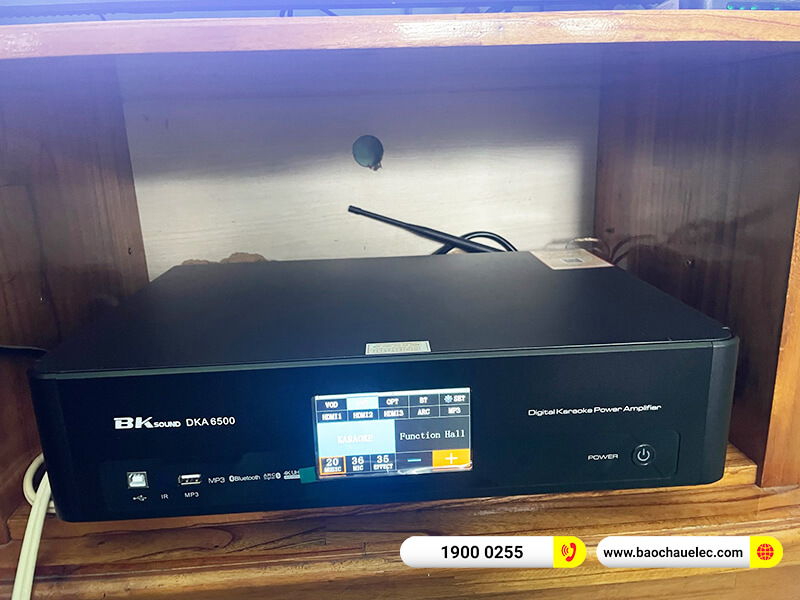 Lắp đặt dàn karaoke Domus 22tr cho anh Duẫn tại Đà Nẵng