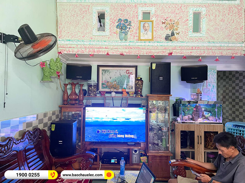 Lắp đặt dàn karaoke Domus 22tr cho anh Duẫn tại Đà Nẵng