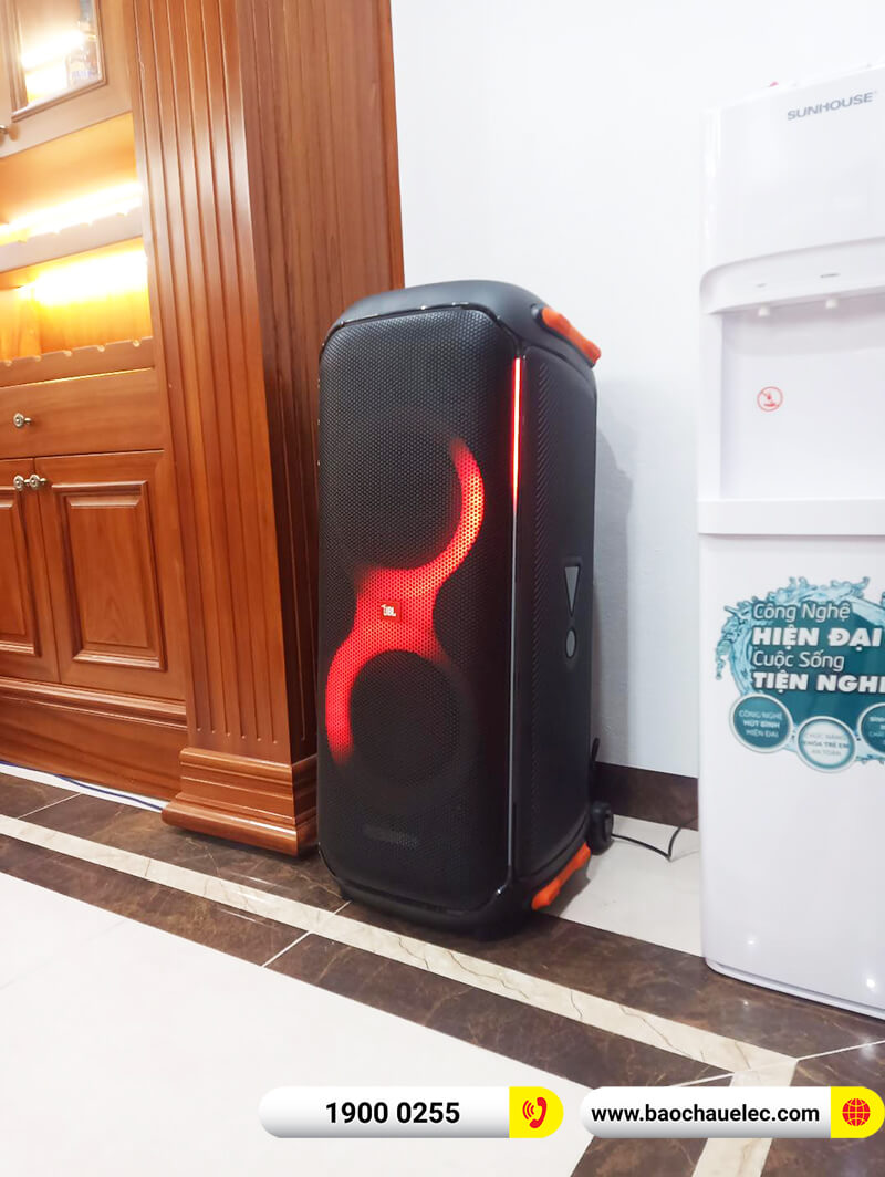 Lắp đặt dàn karaoke JBL 33tr cho anh Dũng ở Hà Nội (JBL PartyBox 710, JBL KX180A, JBL VM300)